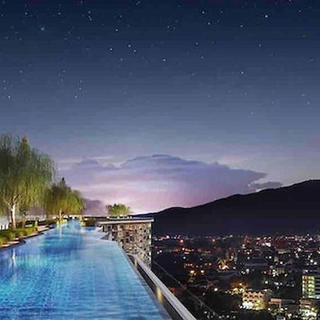 Astra Sky River无边泳池奢华温馨97㎡大三卧山景套房 Chiang Mai Dış mekan fotoğraf